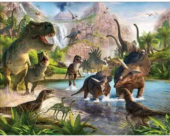 

5D Diamond Painting Full Drill, Dinosaurs and Ocean Diamond Painting Kits for Adults Kids Crystal Rhinestone DIY Arts Craft for