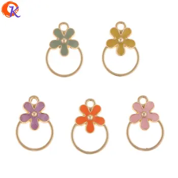 

Cordial Design 100Pcs 13*19MM Jewelry Accessories/DIY Jewelry Making/Earrings Connectors/Flower Shape/Hand Made/Earring Findings