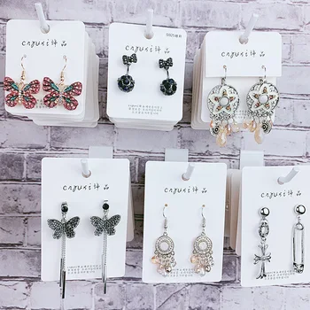 

30 Pairs/lot simple cute women jewelry earrings wholesale 201102-19