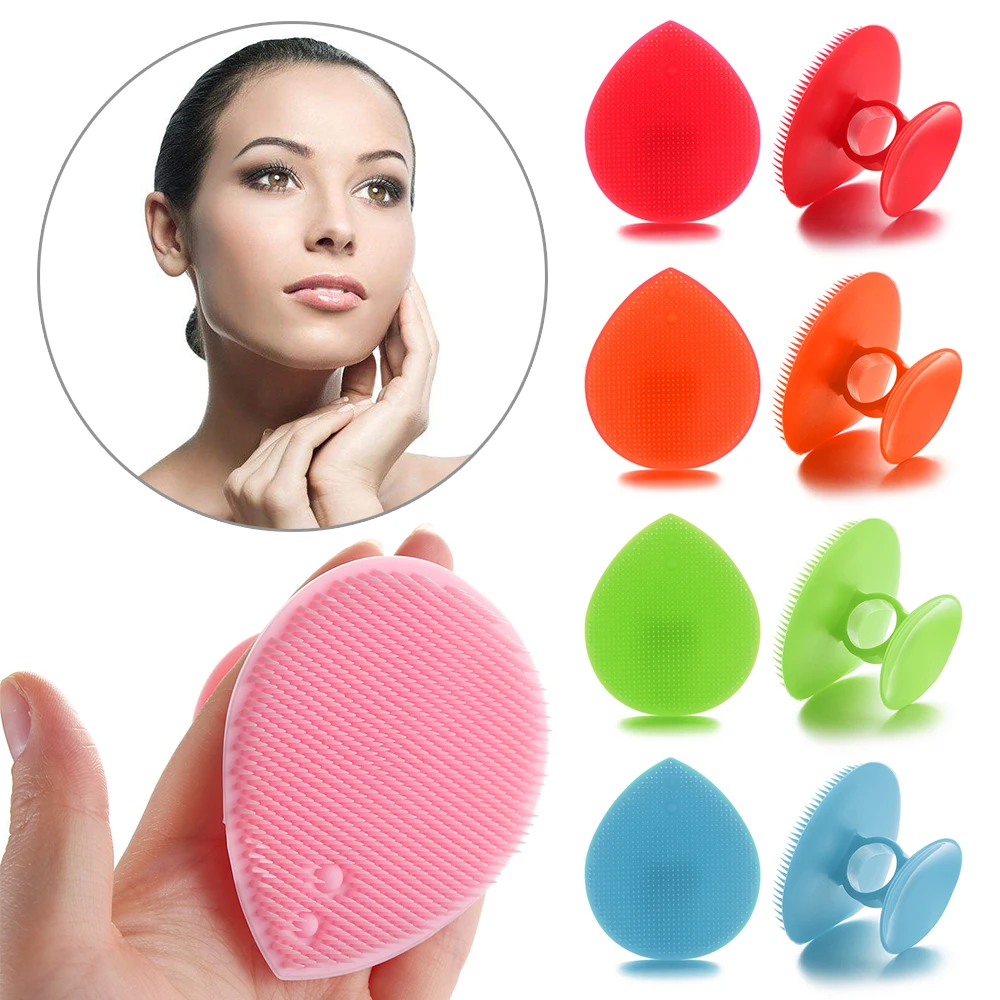 1PC Silicone Beauty Washing Pad Facial Exfoliating Blackhead Face