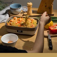 Kbxstart Мультиварка электрическая складная Горячая кастрюля туристический горячий горшок портативный барбекю все-в-одном домашняя кухонная индукционная плита 110-220 В