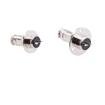 

2x Waterproof 20mm & 16mm 2 Pole Deck Plug /Connector/Outlet GX20-2P GX16-2P