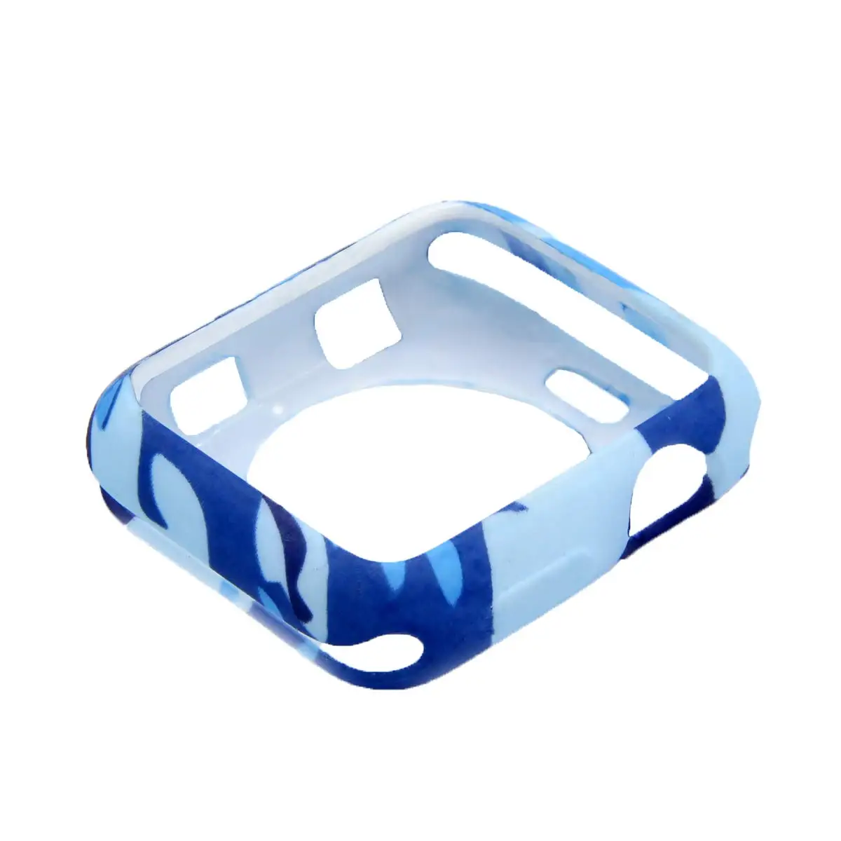 Часы чехол для Apple Watch серии 3/2/1 крышка камуфляж рамки защита для наручных часов iWatch, 42 мм, 38 мм, версия ТПУ ударопрочный противоударный чехол 3 2
