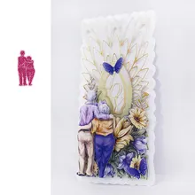 

Love Mother Wedding Anniversary Metal Cutting Mold Scrapbook Diary Decoration Embossing Template DIY Greeting Card Make Albums