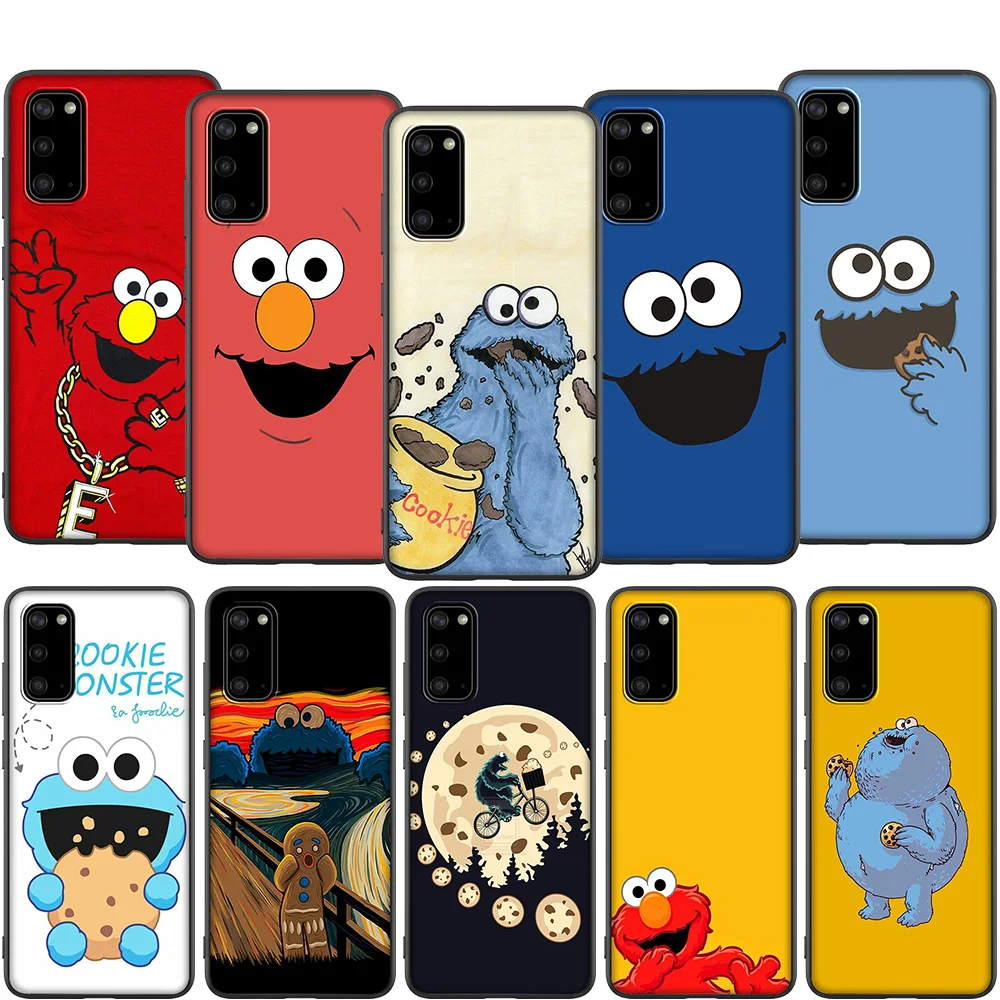 Lavaza Elmo печенье монстр Мягкий ТПУ чехол для Samsung A01 A11 A21 A41 A2 Core A20e A70s J4 J7 Duo J6 J8 Plus Prime