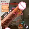 Automatic Telescopic Heating Dildo Vibrator G-Spot Massage Huge Realistic Penis Erotic Anal Sex Toys For Women Adult Products 1