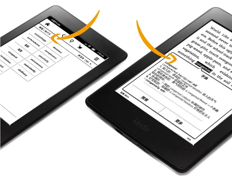 Kindle Paperwhite электронная читалка поколения-7th " с высоким уровнем Разрешение Дисплей(300 ppi) со встроенным светильник, Wi-Fi