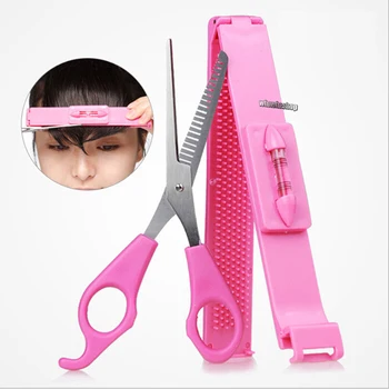 

Beauty Clipper Fringe Hair Cutting Level Bangs Clipper Tool Guide for Layers Wholesale