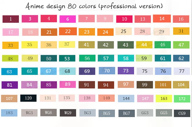 Touchfive маркеры 60/80 цветов кисть для эскиза набор ручек двойная головка масляная спиртовая основа маркер ручка для художника Рисование манга анимация