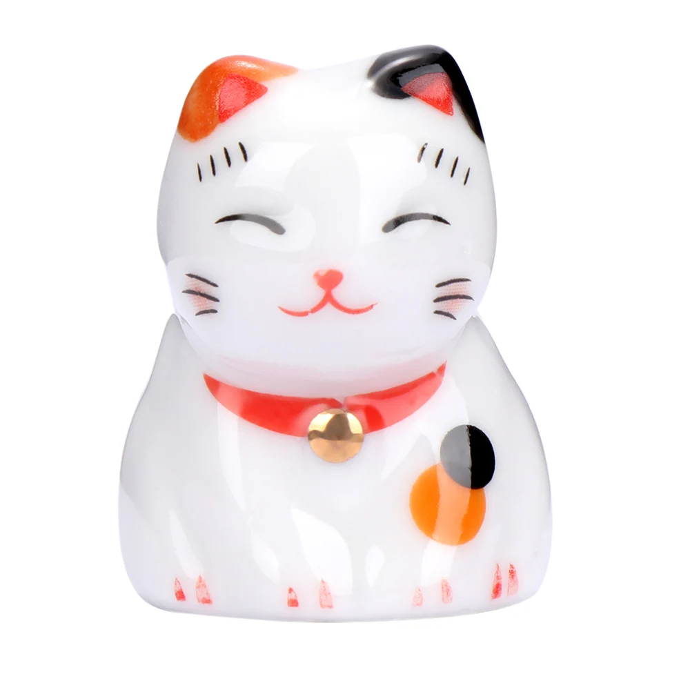 5 шт./компл. Lucky Cat держатель для палочек японский стиль керамическая стойка для палочек для еды кухня Искусство ремесло посуда