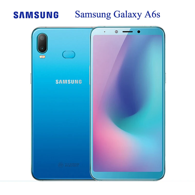 Сотовый телефон Samsung Galaxy A6s мобильный 6 ГБ 128 0 дюйма Восьмиядерный процессор Qualcomm