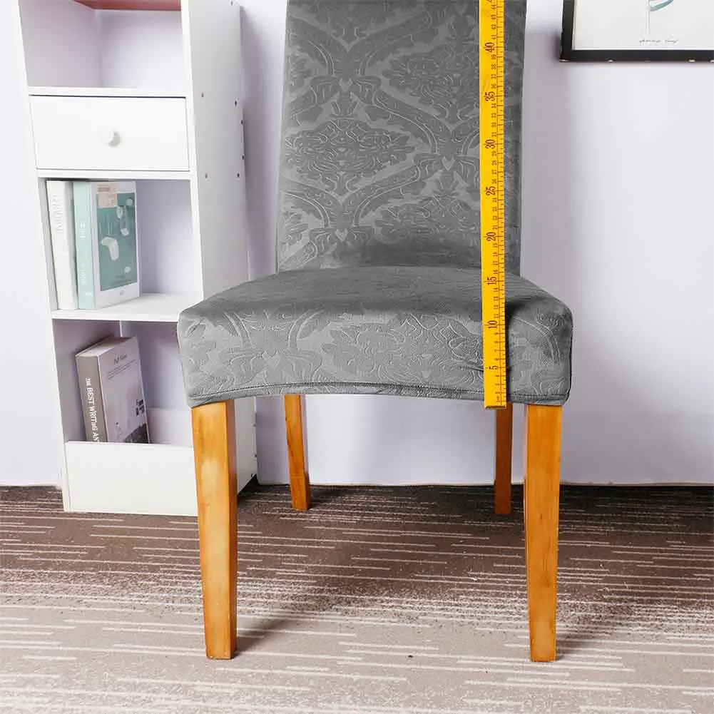 Dinning Room отельный защитный чехол для сиденья, половина пакета, для свадебной вечеринки, эластичный Банкетный чехол на стул, тиснение, универсальный, утолщенный