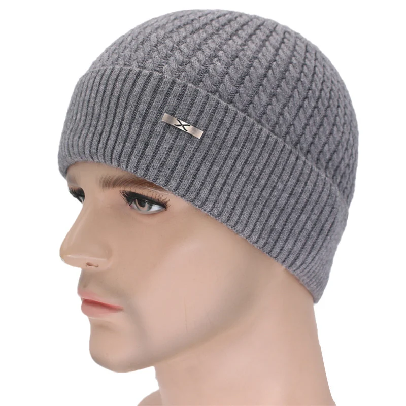 Бренд Skullies Beanies зимняя вязаная шапка для мужчин зимние шапки для мужчин шапка мужская шапка Homme Mask X Solid женская зимняя шапка