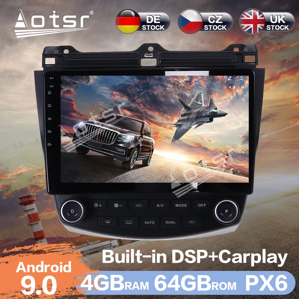 4 Гб + 64 ГБ Android 9 0 автомобильный Радио плеер GPS навигация DSP HD мультимедиа видео DVD