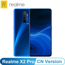 CN версия OPPO Realme X2 pro смартфон 6,5 дюймов NFC 4000 мАч 4 камеры Android 9,0 Snapdragon Face ID OctaCore мобильный телефон