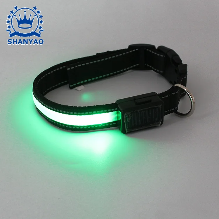 

LED Solar Charging Pet Collar Dog Hand Holding Rope Supporting Supplies Dongguan Shining Gift