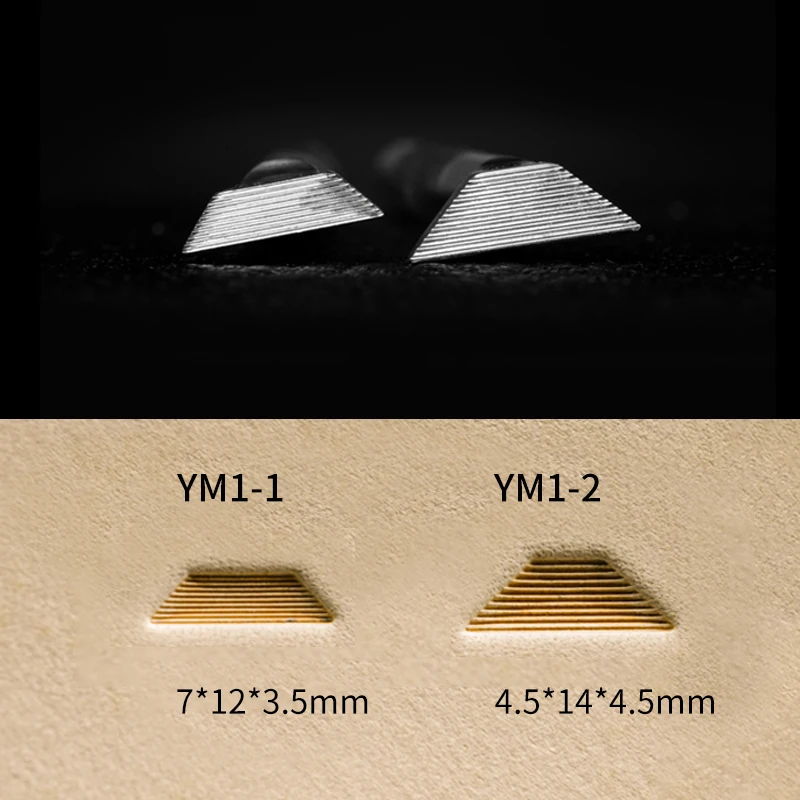 SOZO YM1 Leather Work Stamping Tool Veiners Leaf Liners In Sheridan Saddle Making Carving Embossing Stamps 304 Stainless Steel