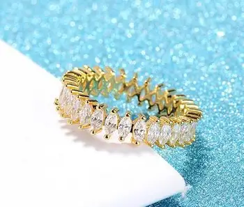 

T732 925 Silver Personalized ring For Women Cubic Zirconia Stone ring