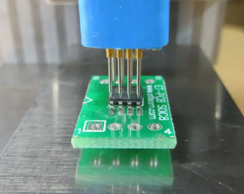 SOIC8 Pogo Pin EEPROM Адаптер для программирования спидометра с* направляющей крышкой
