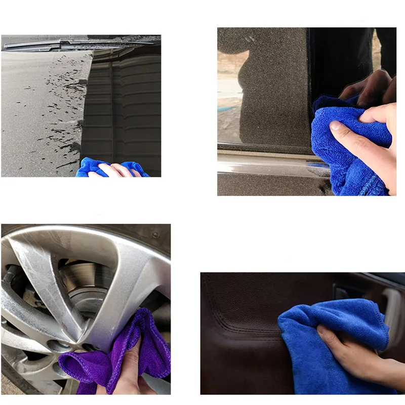 Хорошо впитывающий мягкое полотенце с микрофибрами для чистки автомобиля Автомойка сухая чистая Полировка ткань капля дома Полезная 160*60 см