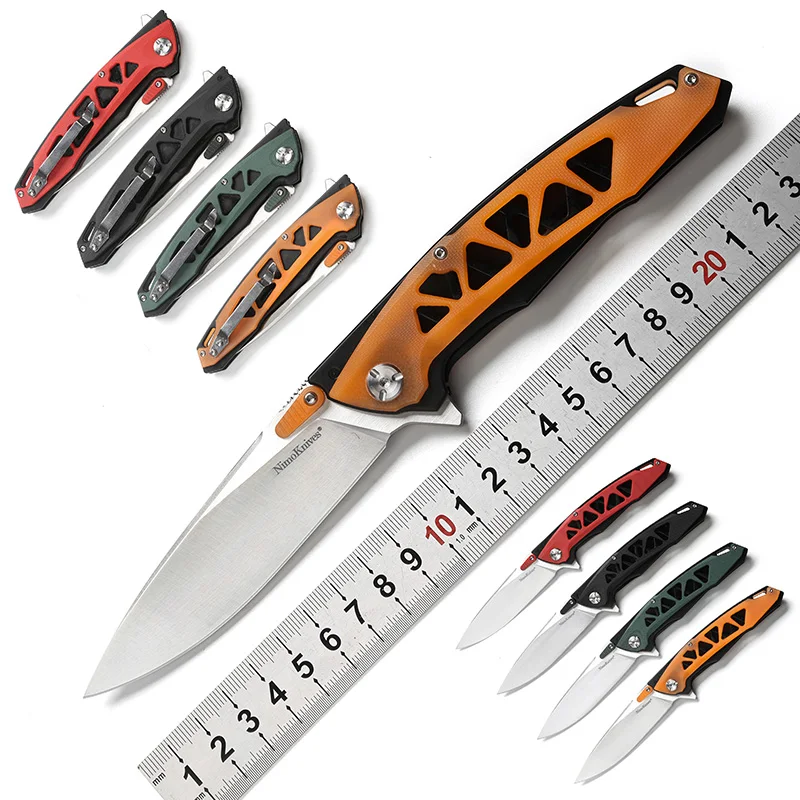 Nimoknives YGGDRASIL Флиппер складной нож G10 ручка 440C Лезвие шарика bearig Кемпинг Охота Открытый выживания Ножи edc инструменты