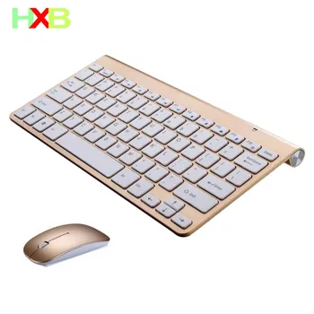 

HXB Keyboard Mouse Wireless Keyboard and Mouse Combo MINI Ultra Slim Ergonomic Mouse Keyboard For Macbook Laptop PC Notebook MI