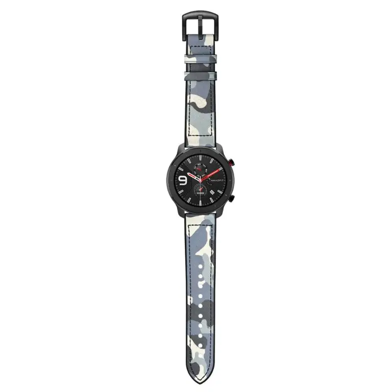 1 шт. ремешок для часов из натуральной кожи для AMAZFIT GTR 42 мм/47 мм Смарт-часы