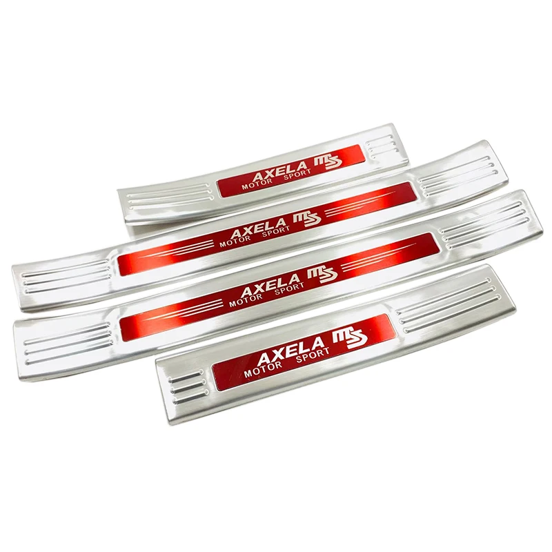 For-Mazda-3-2020-Stainless-Steel-Interior-Scuff-Plate-Door-Sill-Protector-Trim-Kick-Guard-Pedal