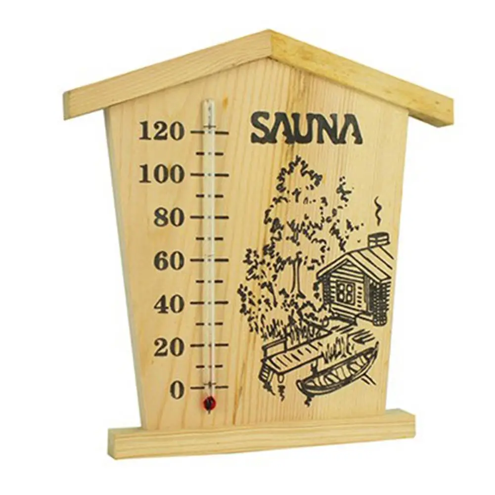 Sauna-Digital-Thermometer-Sauna-Thermometer-Hygrometer-Wooden-Accurate ...