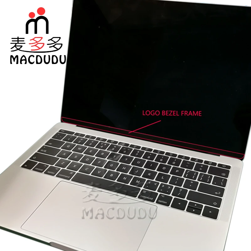Сменная рамка для ЖК-экрана акриловая передняя крышка серого цвета MacBook 12 &quotRetina