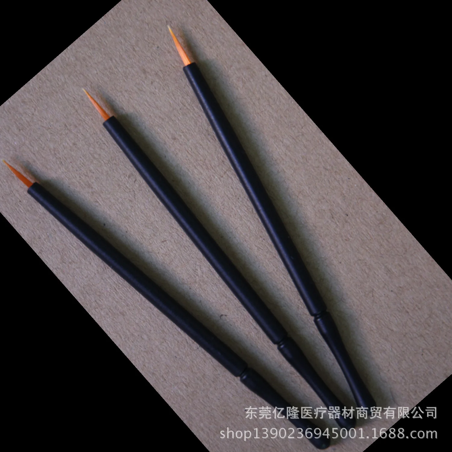 Disposable Eyeliner Brush Hard Soft Head Gold White Eyeliner Brush Eyeliner Cream Brush Eyeshadow Brush Makeup Eyeliner Brush To