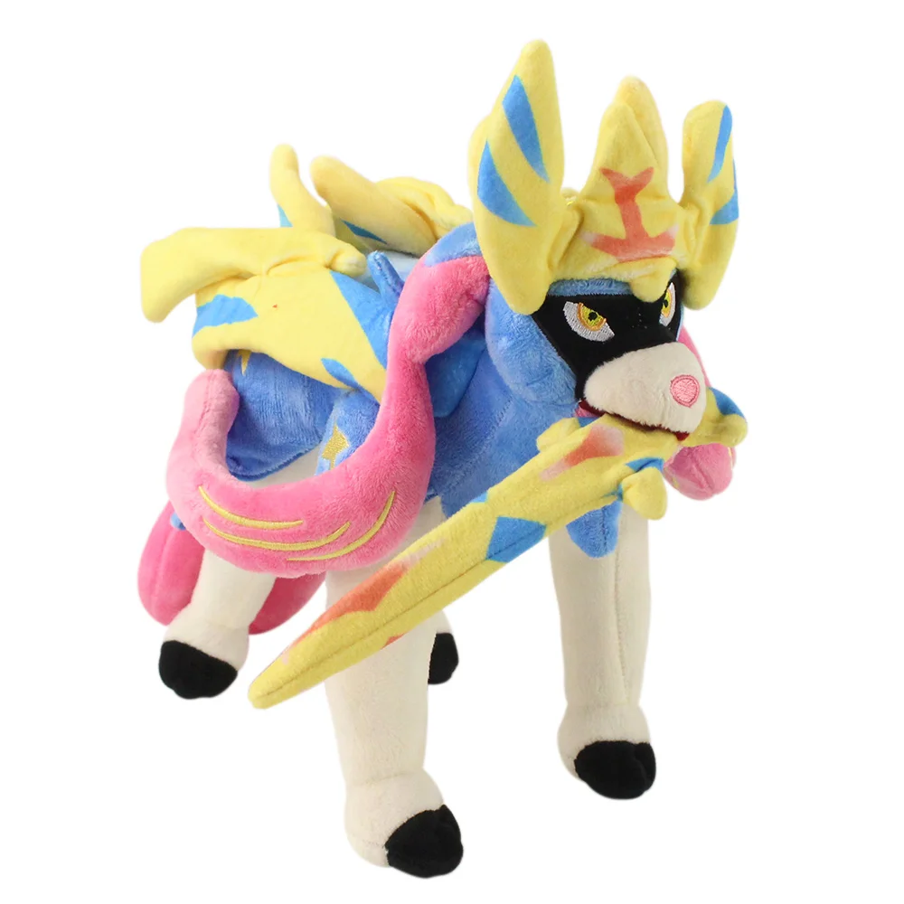 2023 New Pokemon Premium Figure Collection Beautiful Shiny Zamazenta Zacian  Toys Figure 6cm Pvc Anime Gifts Available Stock Gift