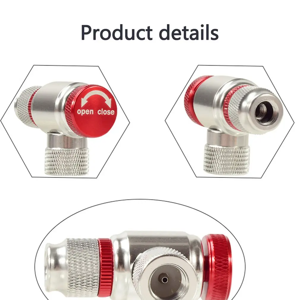 POMPE A VELO,type 2Pompe à vélo avec cartouche en CO2, valve compatible presta et schrader