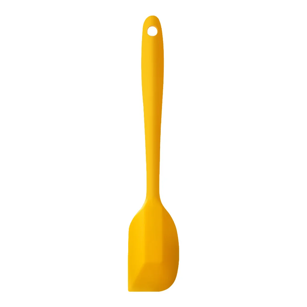 Multiple Color Silicone Baking Spatula Heat-Resistant Non-stick Cooking Kitchen Utensils Non-deformable Soft Baking Spatula