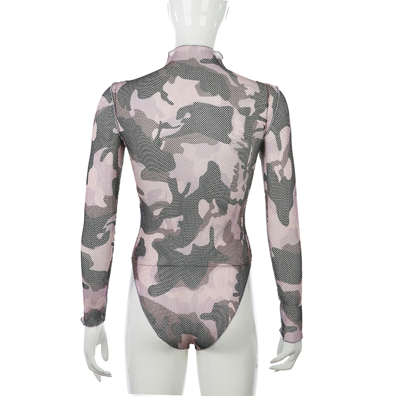 Waatfaak Split Party Sexy Bodysuit Long Sleeve Snake Print Turtleneck Bodysuits Women Skinny Autumn Jumpsuit Bodycon Body Femme Waatfaak Split Party Sexy Bodysuit Long Sleeve Snake Print Turtleneck Bodysuits Women Skinny Autumn Jumpsuit Bodycon Body Femme