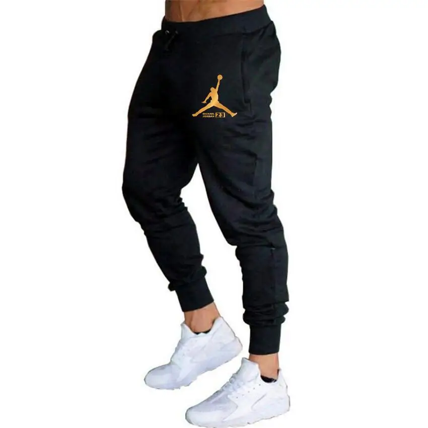 

trousers men Jordan 23 sweatpants Elastic fitness gyms joggers pants high quality autumn Winter cotton pantalon homme pants men