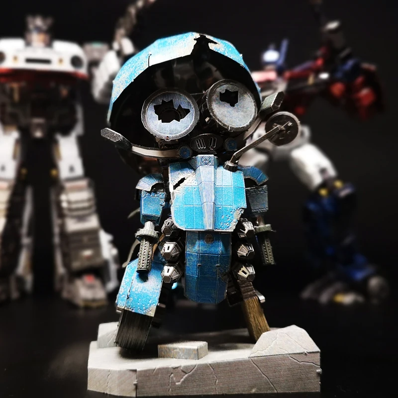 Металлический 3D пазл MU Последний рыцарь модель сделай сам лазерная вырезка 2017|3d