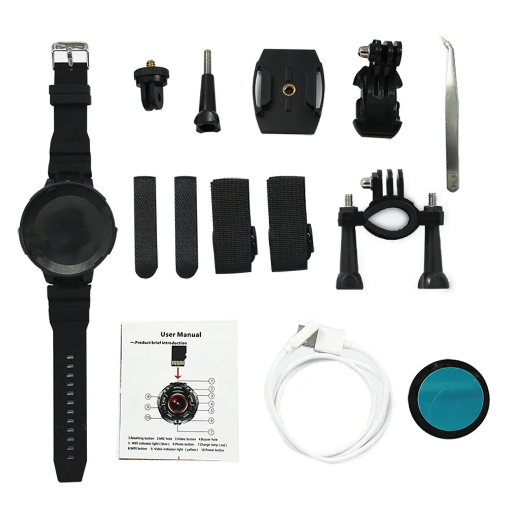 

S222 HD 1080P Wearable IP68 Waterproof Dust Proof Shake Proof Outdoor Sports Camera With Magnetic Function