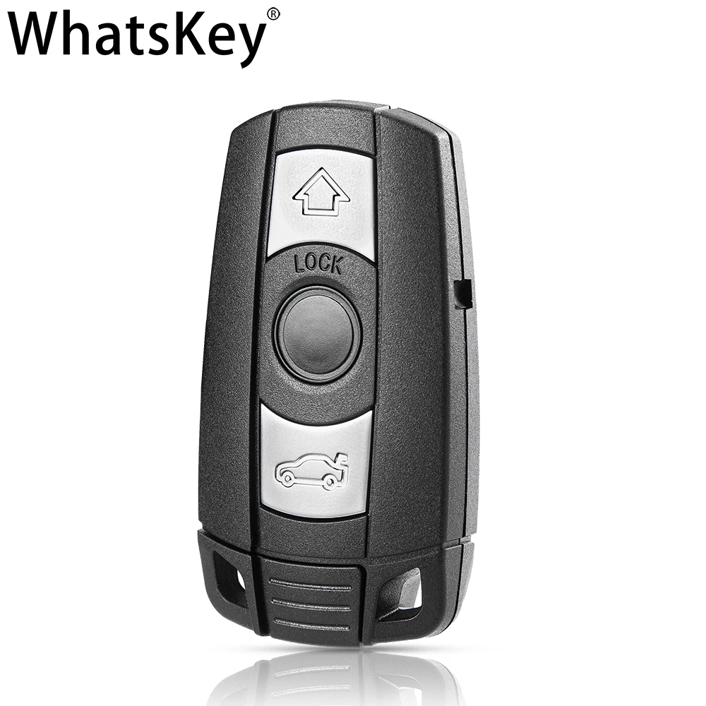 Чехол для автомобильного ключа WhatsKey с 3 кнопками BMW 1 5 6 серии X5 X6 E87 E89 E91 E92 E60 E90 |