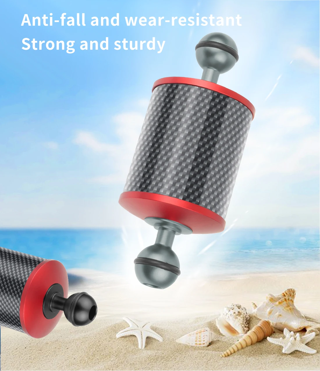 Underwater Upgraded Carbon Fiber Float Buoyancy Aquatic Arm
