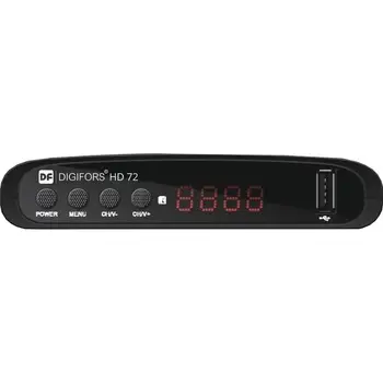 

Цифровой ресивер DVB-T2 DIGIFORS HD72 (дисплей, клавиши, кабель)