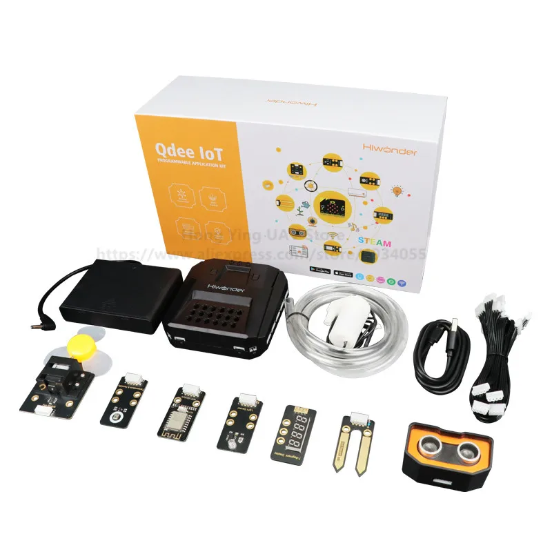 DIY Программирование микробит Qdee IoT smart робот набор умных датчиков/дистанционное