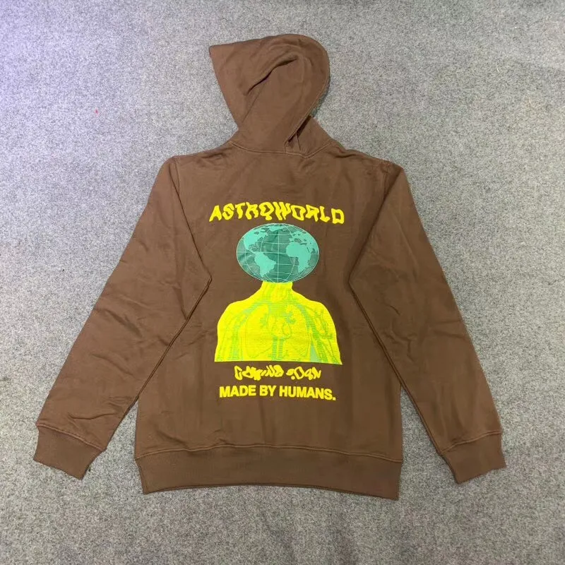 Трэвиса Скотта Astroworld хлопковые толстовки для мужчин и женщин 1:1 высокого качества трендовая Толстовка