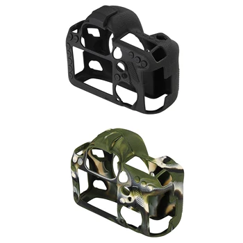 

5D Mark IV Case Silicone Rubber Protective shockproof dust/dirt Proof Anti-Slip Sweat proof Soft Case Cover Shell for Canon EOS