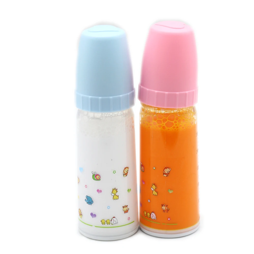 Magic mike bottle baby doll feeding bottle feeder 1set=2pcs For doll toy milk ES018 plush doll accessories,doll accessories
