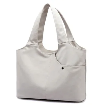

Women Large Handbags Solid Canvas Casual Hand Bags Ladies Totes Big Capacity Woman Shoulder Bag