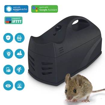 

WiFi Mice Trap Smart Wireless Mousetrap Board Sticky Mice Glue Trap Rodent Rat Snake Bugs Catcher Insect Pest Control Reject rat