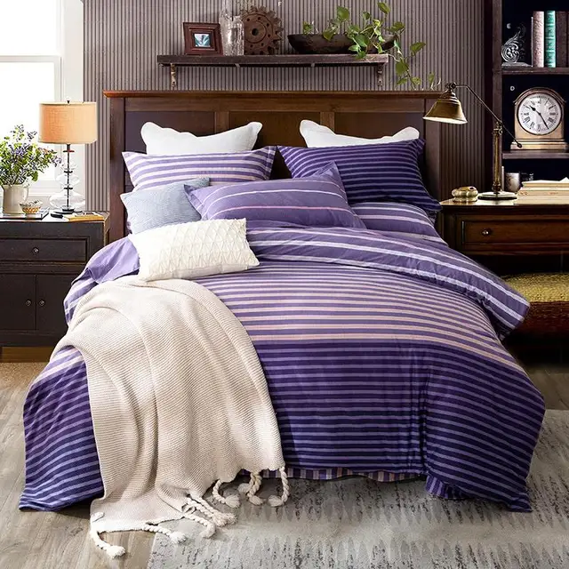 Brushed Cotton Bedding Set 4 Pcs Luxury Bedding Store