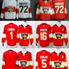 Все сшитые мужские трикотажные изделия Florida Aleksander Barkov Sergei Bobrovsky Rosso Luongo Aaron Ekblad