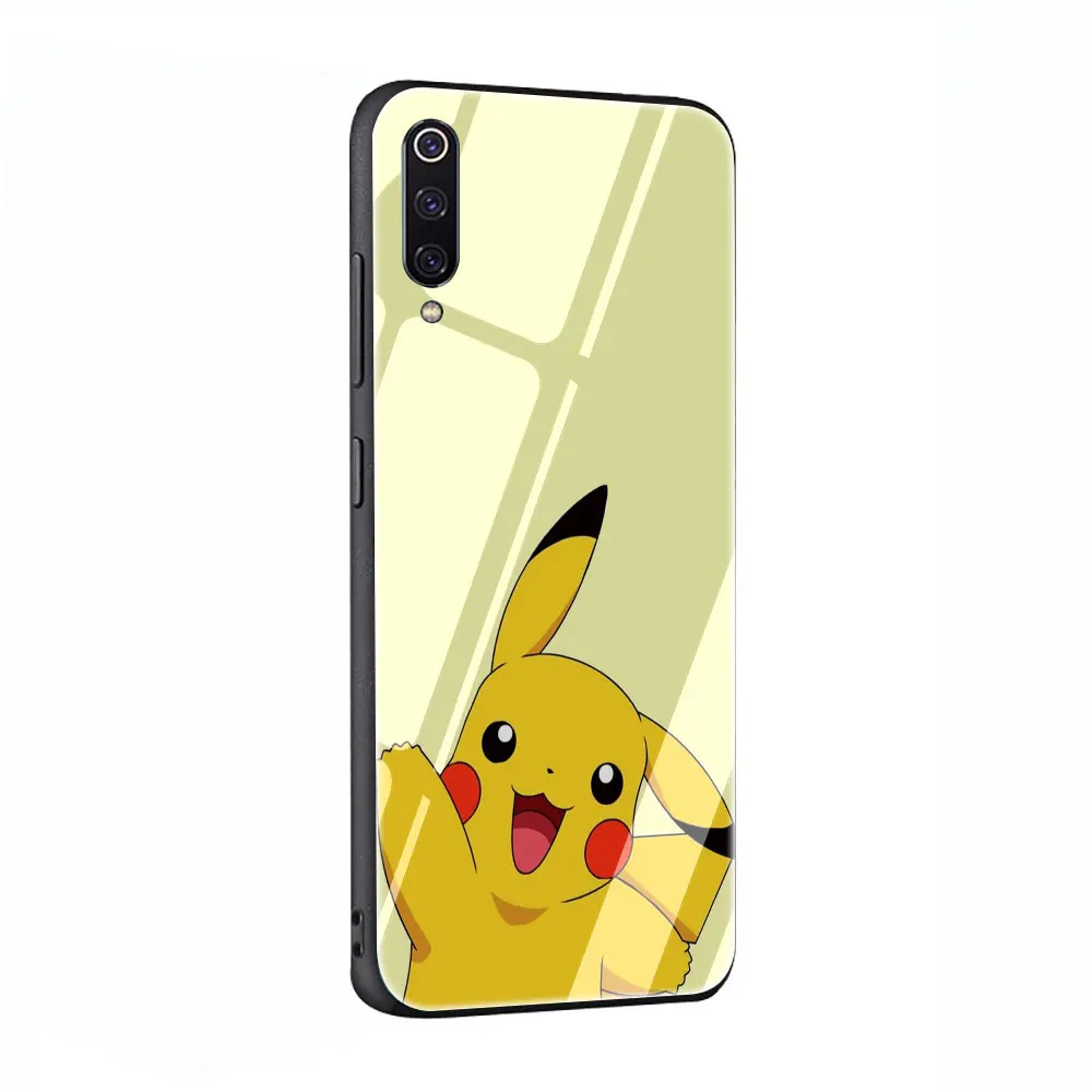 G2 EWAU Пикачу чехол из закаленного стекла для телефона для Xiaomi 5X6X8 Lite 9 A1 A2 F1 Remdi 4X 6A Примечание 5 6 7 pro - Цвет: G2